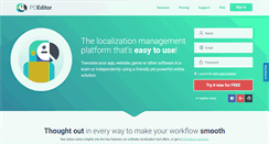 Desktop Screenshot of poeditor.com